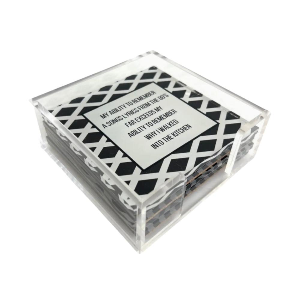 Maven Home Acrylic Coaster Holder